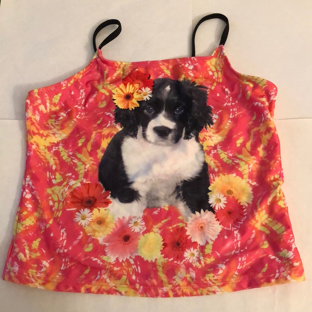 Hot pink kids swimwear top